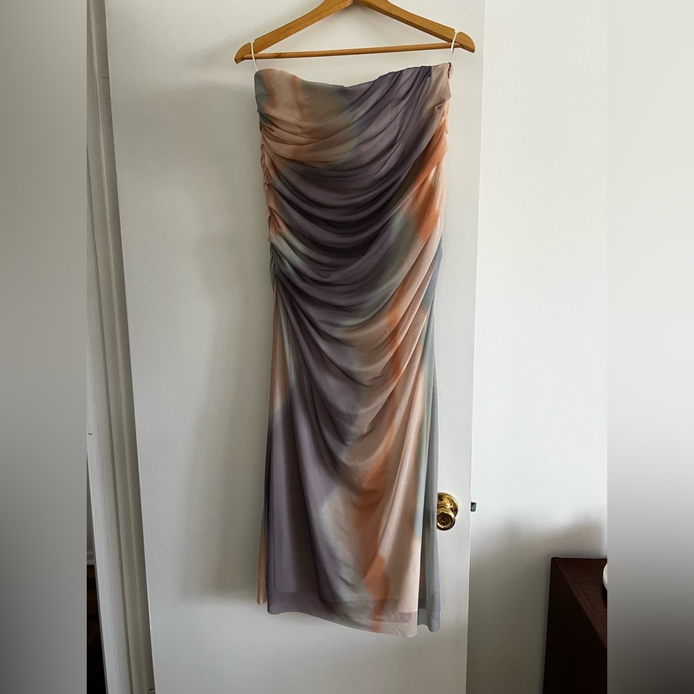 Zara tulle watercolor dress (XXL but fits like XL)